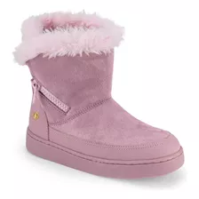 Bota Infantil Bibi Urban Boots Pêlos Casual Urbano Feminino