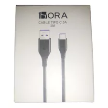 Cable Usb A Tipo C 5a 2m Datos Carga Celular Tablets 