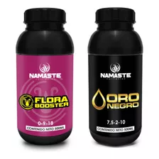 Namaste Oro Negro 500ml + Flora Booster 500ml - Flora Y Vege