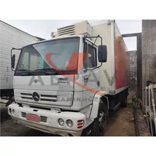 Mercedes Benz 1318 2003 Bau Refrigerado -5°c Motor Novo