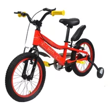 Bicicleta Infantil Bipokids R16 Con Ruedas De Entrenamiento