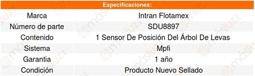 Sensor Arbol Levas Cmp Saab 9-7x 4.2l L6 (2007) Intran Foto 3