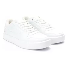 Zapatilla Total Blanca Urban Hombre Atomik Color Blanco Diseño De La Tela Liso Talle 45 Ar