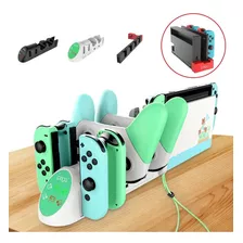 Base De Carga Rápida Cargador Joycon Para Nintendo Switch