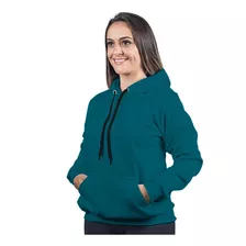 Blusa Moletom Canguru Liso Sem Estampa Masculino Feminino