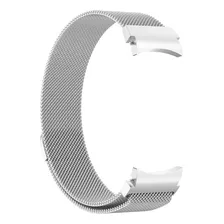 Pulseira Magnética Compatível Com Samsung Galaxy Watch 6 Cor Prata