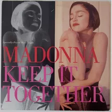 Vinil Lp Disco Madonna Keep It Together Single Importado