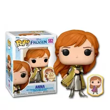 Funko Pop Disney Frozen Anna Gold With Pin 582