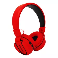 Diadema Bluetooth Manos Libres Extra Bass 5 Necnon Rojo