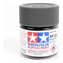 Pintura Tamiya Xf-24 Dark Grey Gris Oscuro Mate 23ml 81324