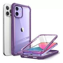 Funda Para Iphone12/ 12 Pro6.1- Completa. Purpura