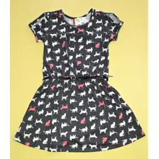 Vestido Infantil Verão Com Cinto Kyly Ref. 109172