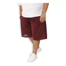 Bermuda Short Dry Fit Masculina Plus Size Esportiva Treino