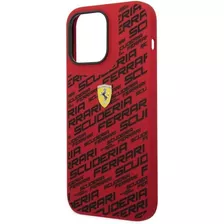 Funda Case Ferrari , Liquid Silicone Para iPhone 14 Pro Max