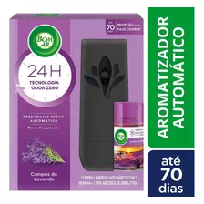 Desodorizador Automatico Bom Ar Freshmatic Lavanda Ap+refil