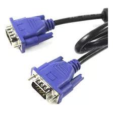 Cable Vga 1.8 Mts. M/m Conector Azul. Boleta/factura