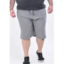 Bermuda Extra G Masculino Tactel Elástano Verão/plus Size