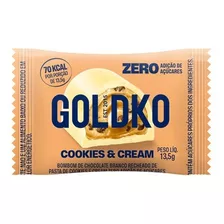 Bombom Cookies & Cream 13,5g- Goldko Caixa Com 18 Unidades