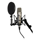 Microfono Profesional De Estudio Con Condensador /soy Tienda