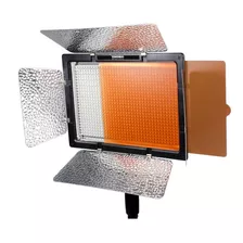 Painel De Luz Led Yongnuo Yn600l Ii Cor Branca-quente E Branca-frio