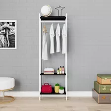 Estante Closet Arara 187x60cm 3 Prateleiras Active Bawt