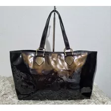 Bolsa Burberry Patent Tote Original Usada