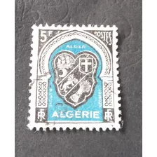 Sello Postal - Algeria - Escudos 1947