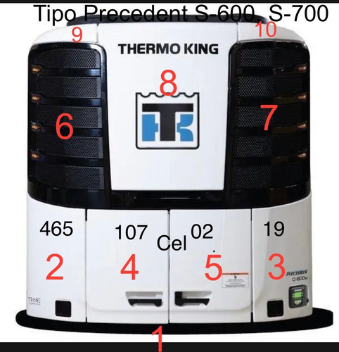 Puerta Lateral Derecha Tipo Thermo King Precedent S-600 Foto 3