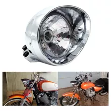 Faro Principal Grande Chopper Honda Vento Harley Universal