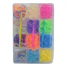 Loom Bands Caja Organizadora 780 Gomitas, Y Ganchitos