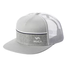 Rvca Pier Trucker Gris Talla Única