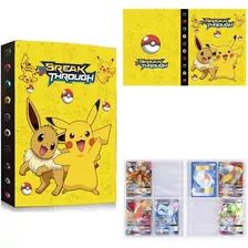 Álbum Para Cartas Pokémon Pikachu Eevee