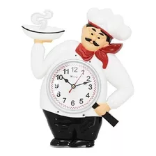 Relógio Parede Cozinheiro Cozinha Chef Vintage Decoração Top