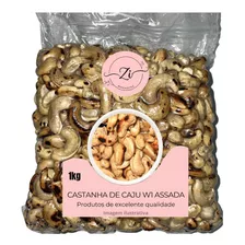 Castanha De Caju Inteira A Vacuo Assada - 1kg