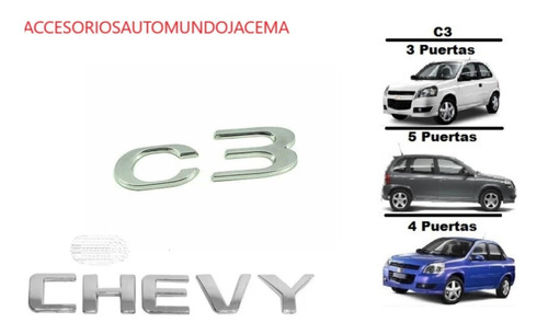 Viseras Para Sol Chevy 2012 C3 Incluye Grapas Juego Completo Foto 2