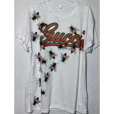 Remera Gucci Invadida Por Abejas. Única En El Universo.