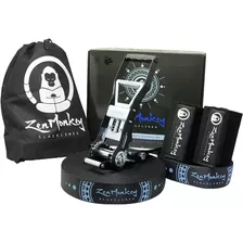 Zenmonkey Infinity Slackline Kit - Llena De 100 Pies Slackli