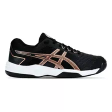 Zapatilla Asics Gel-backhand Mujer Black/rose Gold