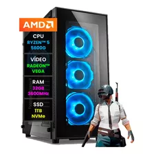 Pc Gamer Computador Completo Ryzen 5 5600g / 32gb / 1tb Nvme