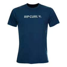 Camiseta Rip Curl New Icon Tee Marinho Masculina Original