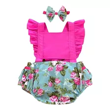 Conjunto Body Bebe Menina Macacão Infantil 100% Algodão