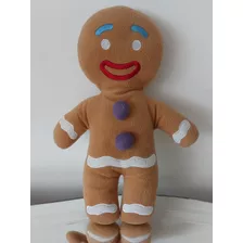 Boneco Pelúcia Homem Biscoito Shrek - Universal Studios 30cm