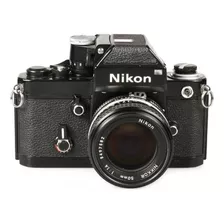 Câmera Analógica 35mm Nikon F2a Com Lente 50mm F1.4