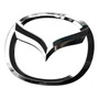 Logo Mazda Insignia Emblema 12cm Ancho X10cm Alto + Adhesivo Mazda 2