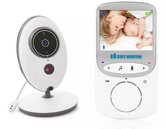 Monitor Inalambrico Para Bebe Audio Y Video Bateria 24horas 
