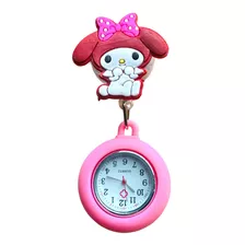 Reloj Enfermera Cartoon Metal Silicon Retracil Hospital Mod3