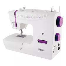 Maquina De Costura Philco Portátil Pmc33b Cor Branco 127v