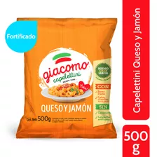 Fideos Giacomo Capelettini Queso Y Jamon 500 Grs