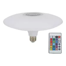 Ampolleta Ufo Bluetooth Rbg E27 Control Remoto Parlante