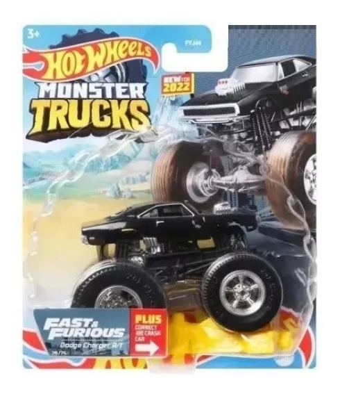 Hot Wheels Monster Trucks - Dodge Charger R/t Fast&furious